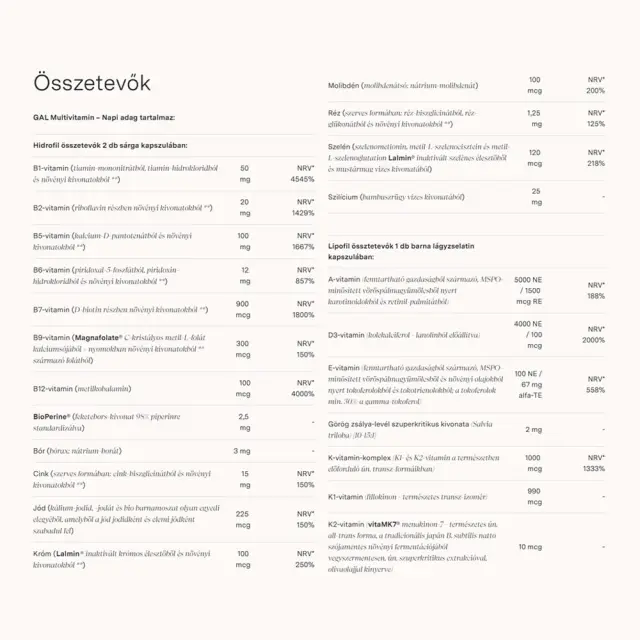 GAL Multivitamin 2