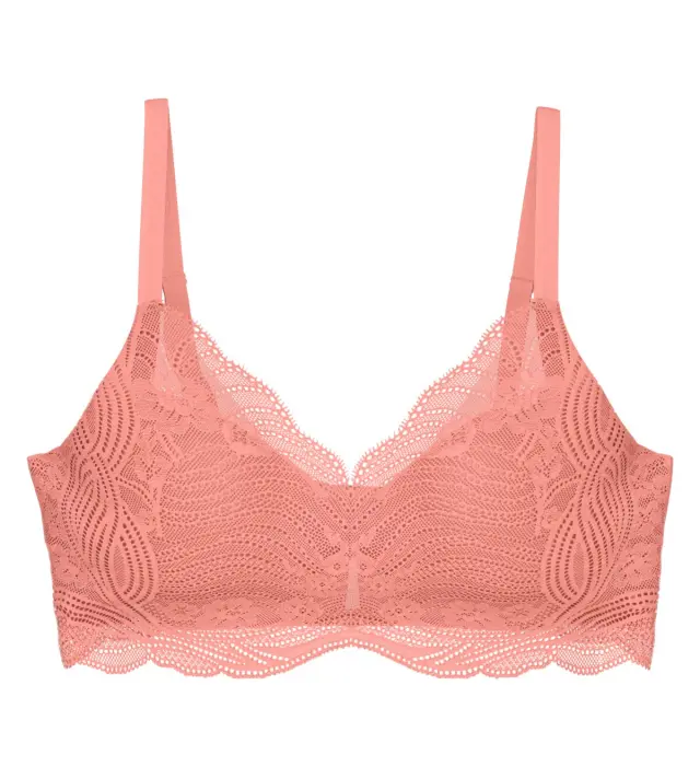 Triumph Σουτιέν Bralette Lift Smart P Ροζ Κοραλί - 01 2