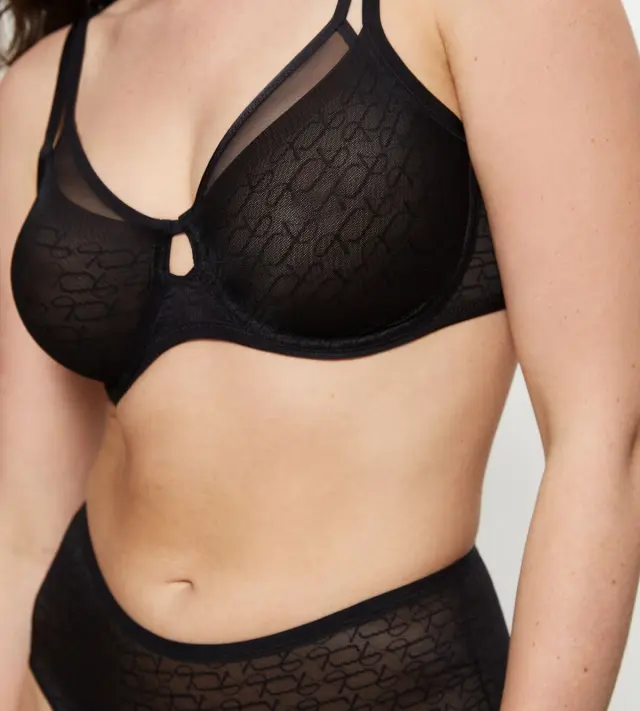 Triumph Σουτιέν Signature Sheer W01 Μαύρο 3