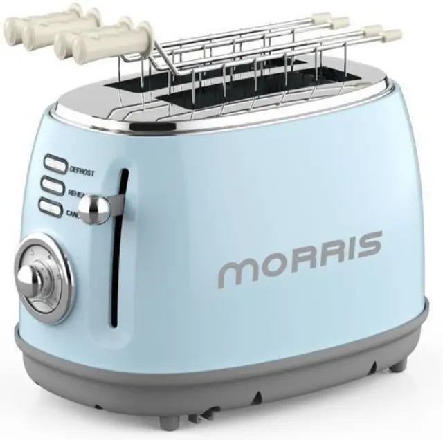 Morris R20827TSB Φρυγανιέρα 2 Θέσεων 850W Μπλε