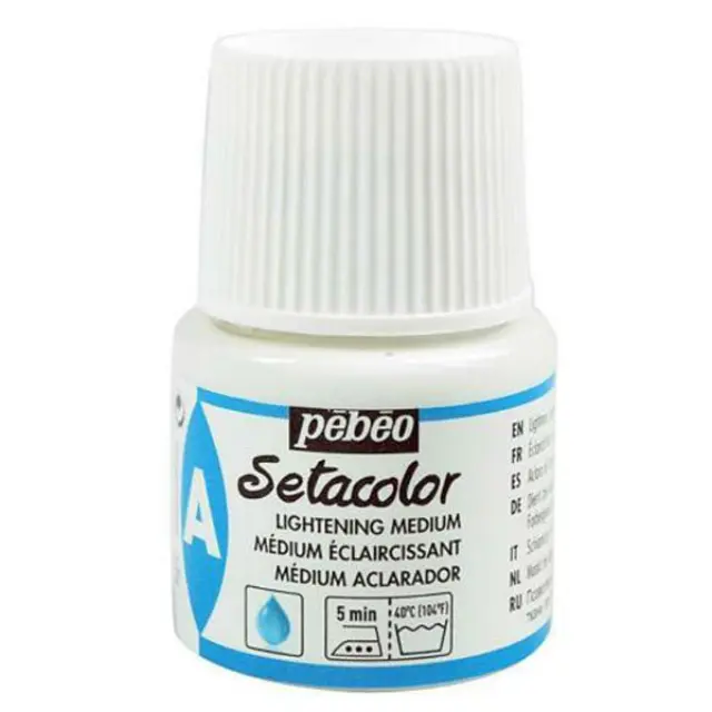 Pebeo Medium Χρωμάτων Υφάσματος Setacolor - Ξανοικτικό - 45ml