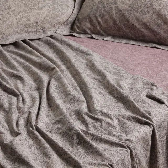 Das Home Παπλωματοθήκη σετ υπέρδιπλη Casual 5438 Grey-Lilac 2