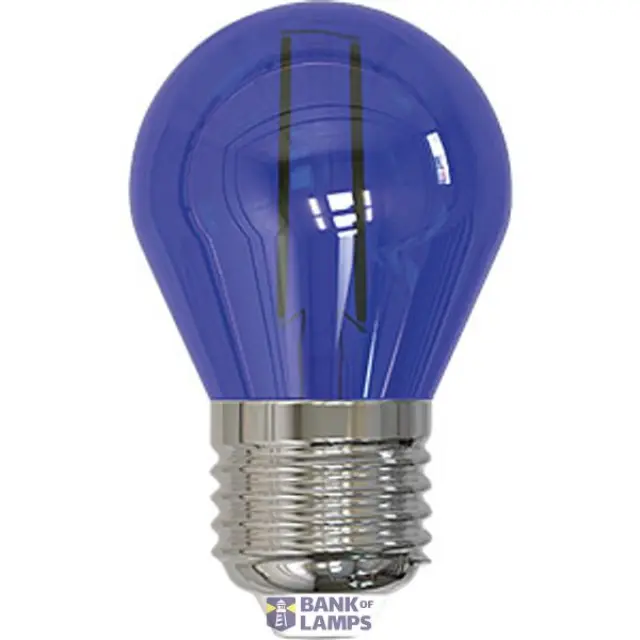 LED Bulb Filament E27 2W P45 BLUE iLight