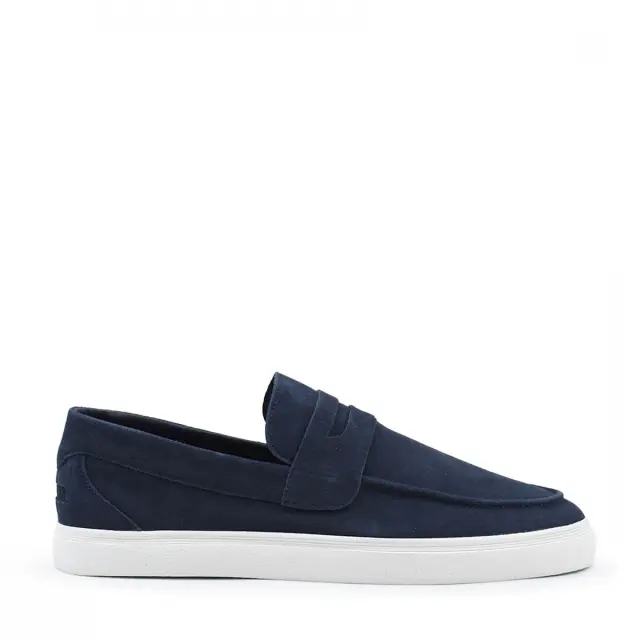 Ανδρικά Δερμάτινα Loafers s.Oliver 2177869.5750 Μπλε Suede Μπλε S. Oliver - 43