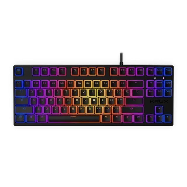 Krux Gaming Keyboard Atax PRO RGB Pudding Outemu Black (KRX0127)