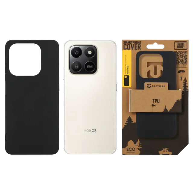 Tactical TPU Cover for Honor X7d Black 3