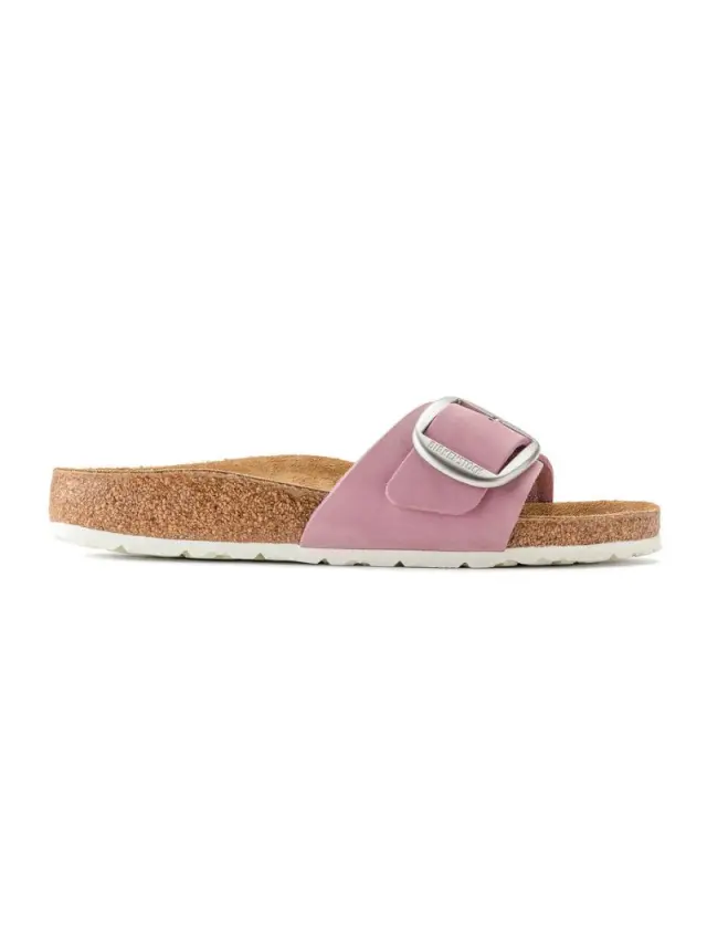 Birkenstock Πέδιλα Γυναικείο δέρμα Nubuck Ροζ BIR/MADRID BIG BUCKLE 1021725 ORCHID 3