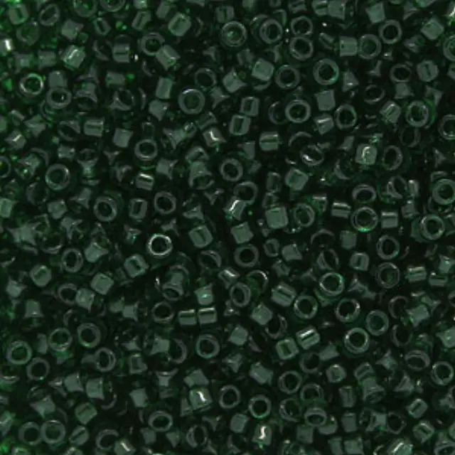 Χάντρα Miyuki Delica 11/0 - DB0713 - Transparent Emerald Green ~7gr