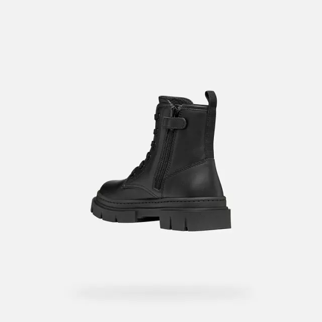 Παιδικό Παπούτσι για Κορίτσι Geox J Karsyn Girl Black Glitter (Μεγέθη 28-36) ΜΑΥΡΟ 3
