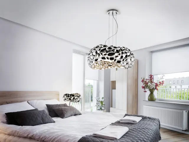 NARISA LAMP 5L Ø47 CHROME φωτιστικό κρεμαστό Χρώμιο