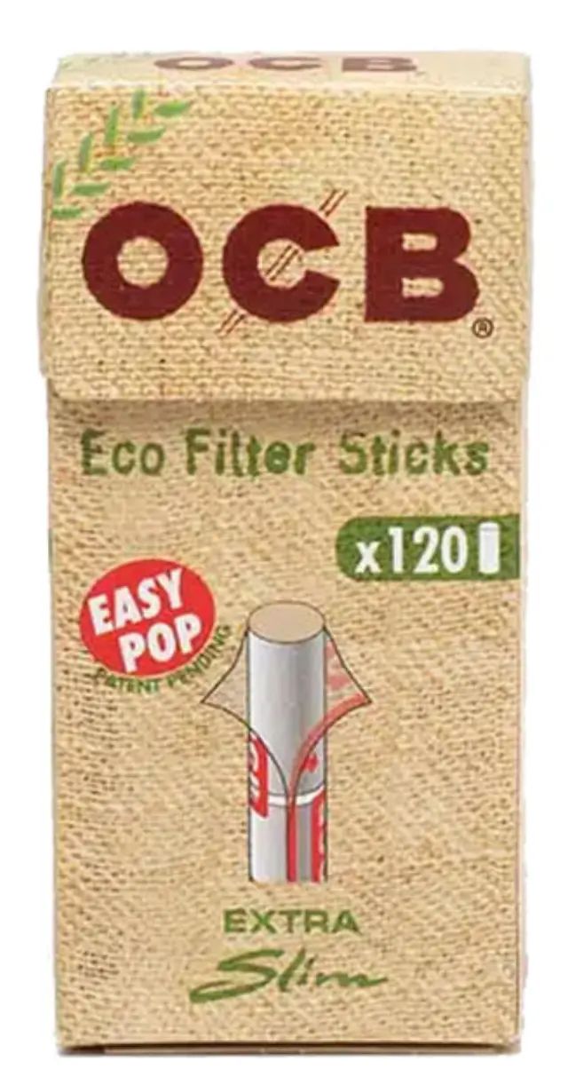 OCB Φιλτράκια Eco Βιοδιασπώμενο 120 - Extra Slim
