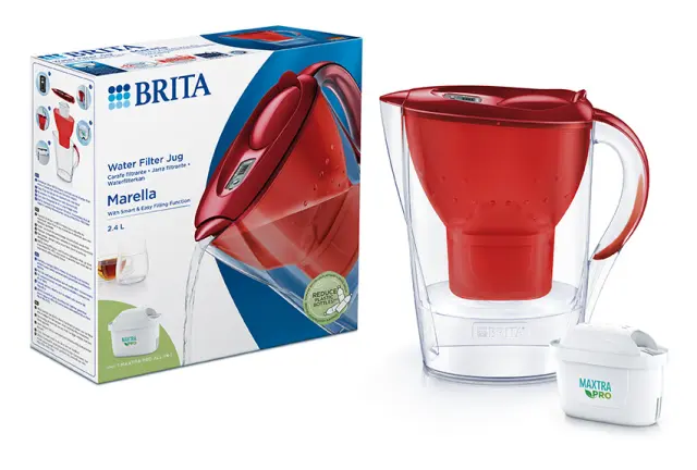 BRITA Fill+Enjoy MARELLA COOL 2,4Lt. κόκκινο με φίλτρο MAXTRA PRO ALL-IN-1
