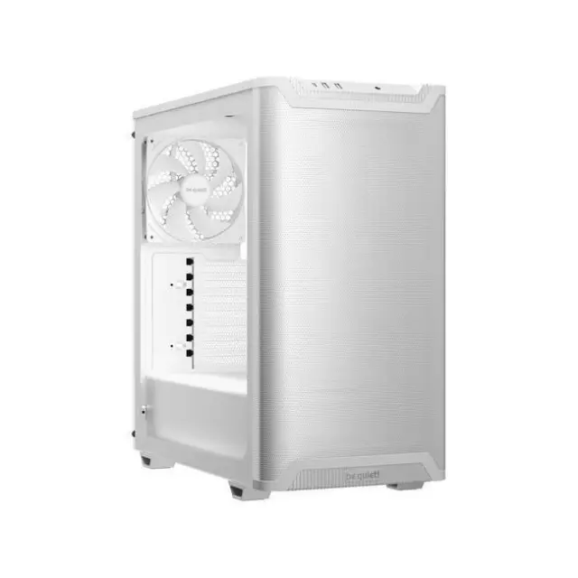 Be Quiet! PC Case Pure Base 501, airflow with Window ATX Mdi Tower White (BGW75)