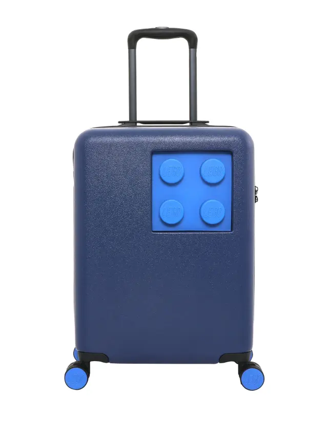 LEGO® BRICK 2X2 ΒΑΛΙΤΣΑ ΚΑΜΠΙΝΑΣ ΤΡΟΛΕΪ S ΣΚΟΥΡΟ/ ΑΝΟΙΧΤΟ ΜΠΛΕ - 20152-1960