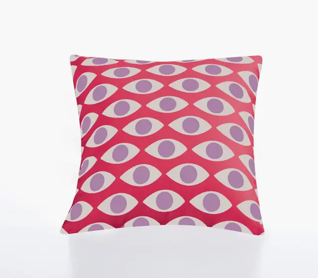 Nef-Nef Homeware Διακοσμητική Μαξιλαροθήκη Option 40x40 Ροζ