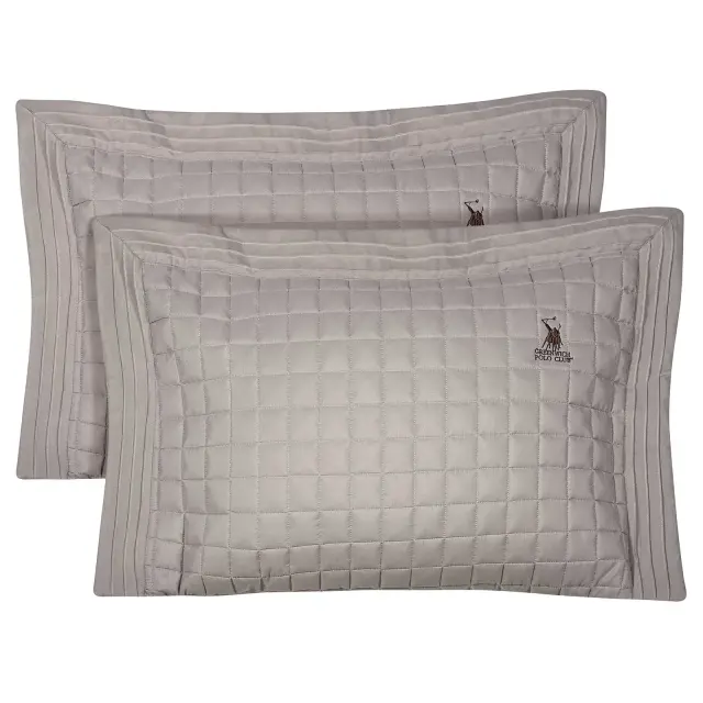 Greenwich Polo Club Ζεύγος Μαξιλαροθήκες Classic 2356 50x70+8 TAUPE 100% Microfiber