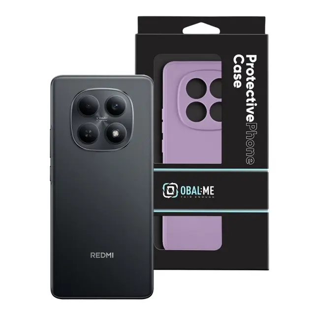 OBAL:ME Matte TPU Cover for Xiaomi Redmi Note 15 4G/5G/Poco M8 5G Purple 3