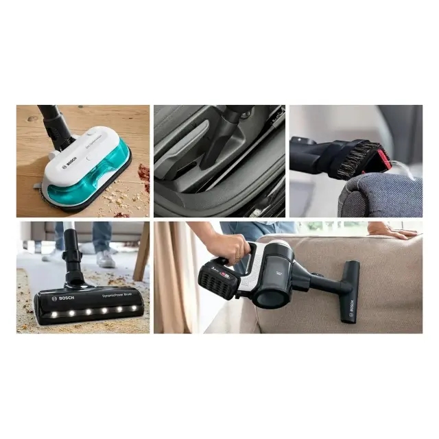 Bosch BCS71HYG1 Unlimited 7 Επαναφορτιζόμενη Σκούπα 2 σε 1 Stick & Χειρός 18V Τιρκουάζ 2