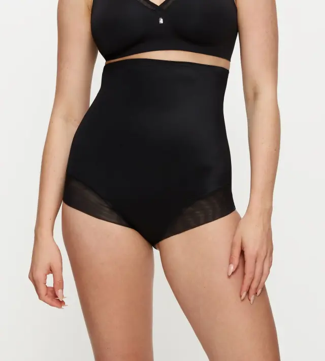 Triumph Λαστέξ Ψηλόμεσο True Shape Sensation Super HW Panty Μαύρο 3