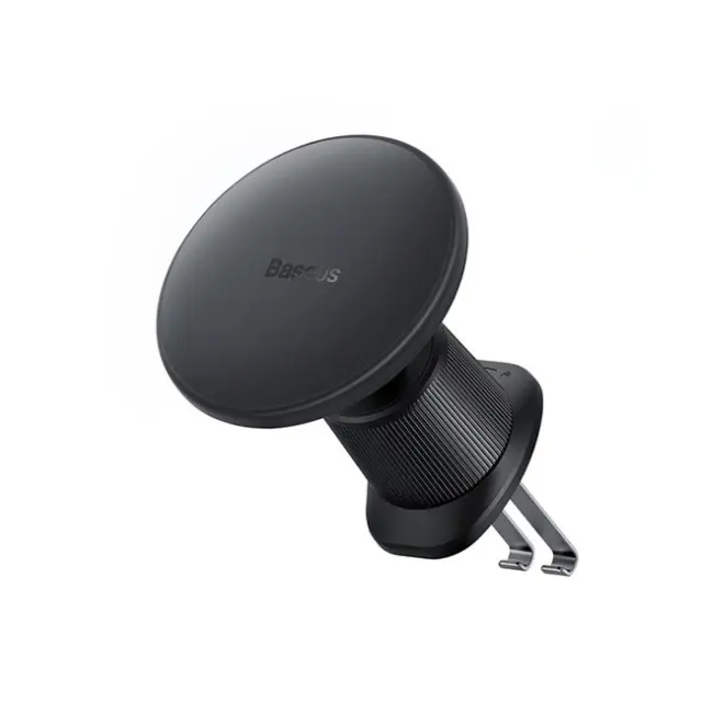Baseus Magnetic Car Phone Holder CW01 With Wireless Charging Black (C40141001111-00)