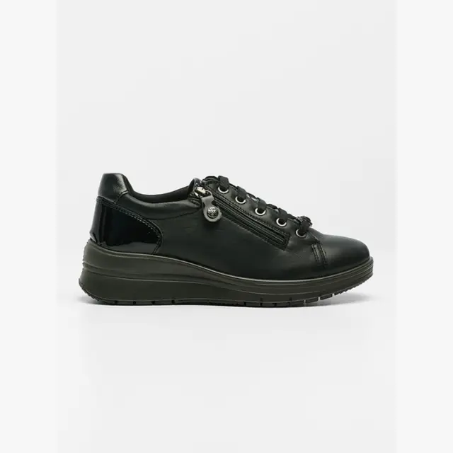 Imac Sneakers Γυναικείο δέρμα Μαύρο IMA/205720 NERO - 41