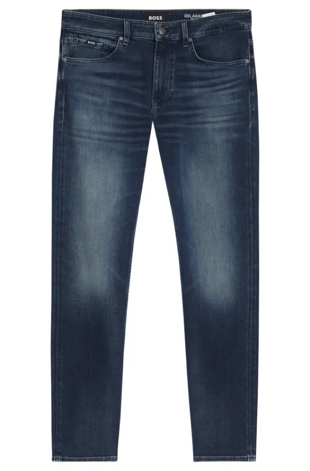 Boss ανδρικό παντελόνι τζιν slim fit 50564359-1