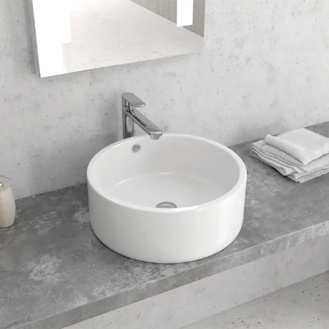 Karag LT3070 Επικαθήμενος Νιπτήρας Μπάνιου 42.5x42.5cm