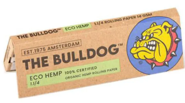 The Bulldog Χαρτάκια 50φ. - Natural - 1¼ 18τεμ. 2