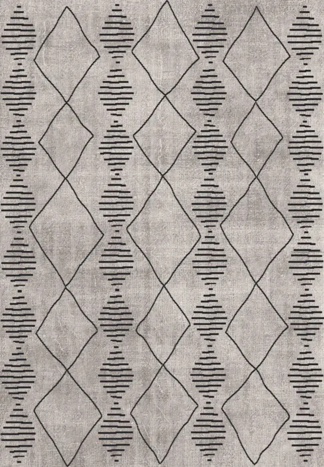 Χαλί Γκρι Ν.5009 120x180cm