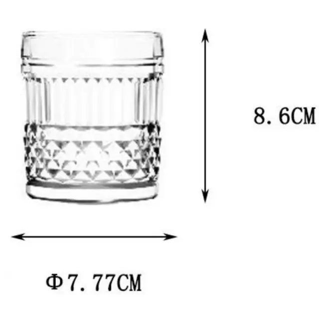 Ποτήρι Diamond, Φ86x77mm