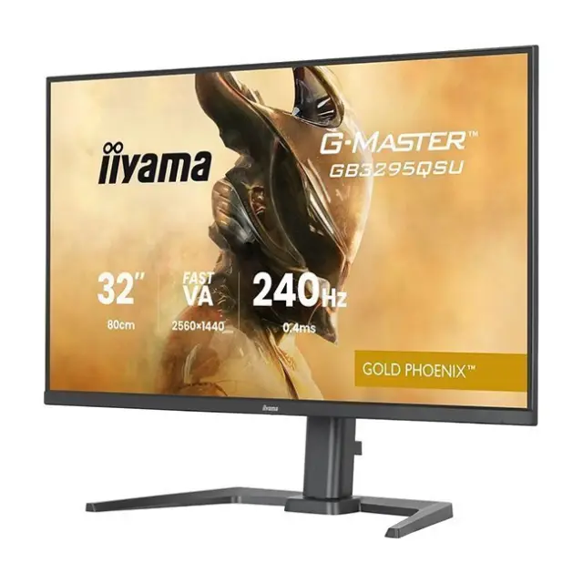 iiyama G-MASTER GB3295QSU-B1 computer monitor 80 cm (31.5") 2560 x 1440 pixels Quad HD LED Black 2