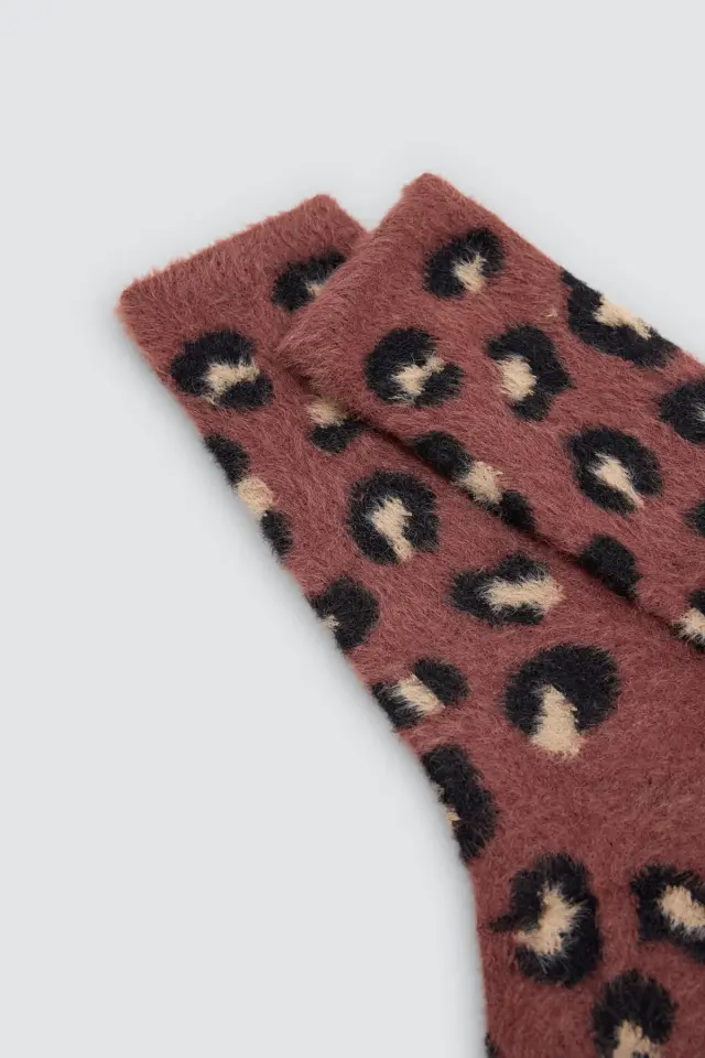 Ysabel Mora Γυναικείες Απαλές Κάλτσες Animal Print 3 Ζεύγη - 36-41 3