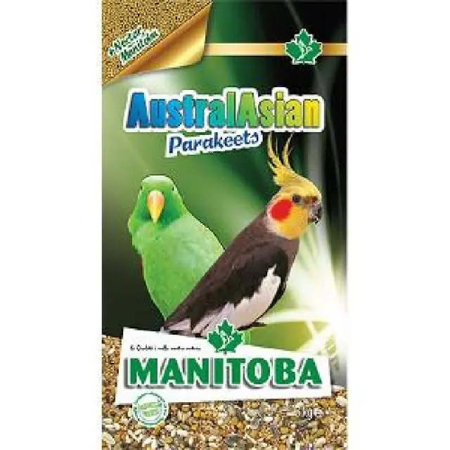 Manitoba Australasian Parakeets - Τροφή Μεσαίων Παπαγάλων - 1kg