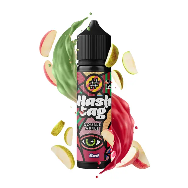 Double Apple 6ml (60ml) - Hashtag Flavorshots