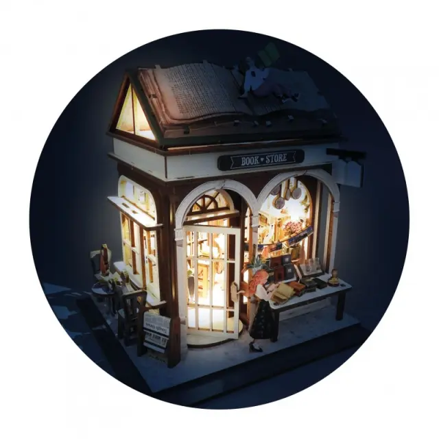 Buki France 3D Κατασκευή Bookshop Diorama 68074 2