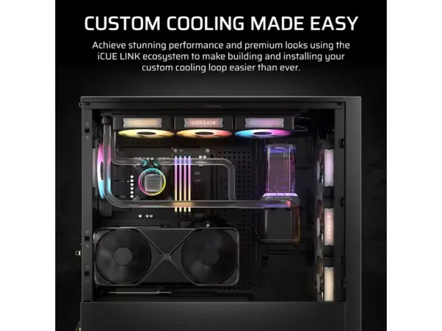 Corsair HydroX XH505i iCUE Link Custom Cooling Kit (Stealth Gray) (CX-9070018-WW) 3