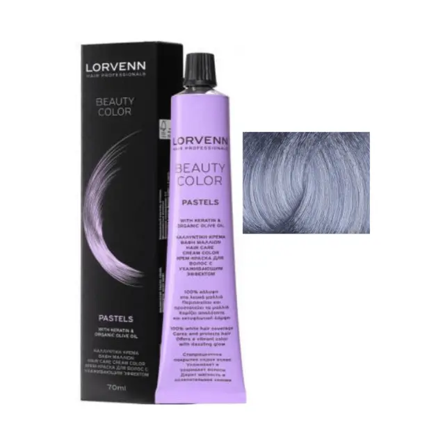 Lorvenn Beauty Color Pastels Βαφή Μαλλιών 9.5/98 Silver 70ml