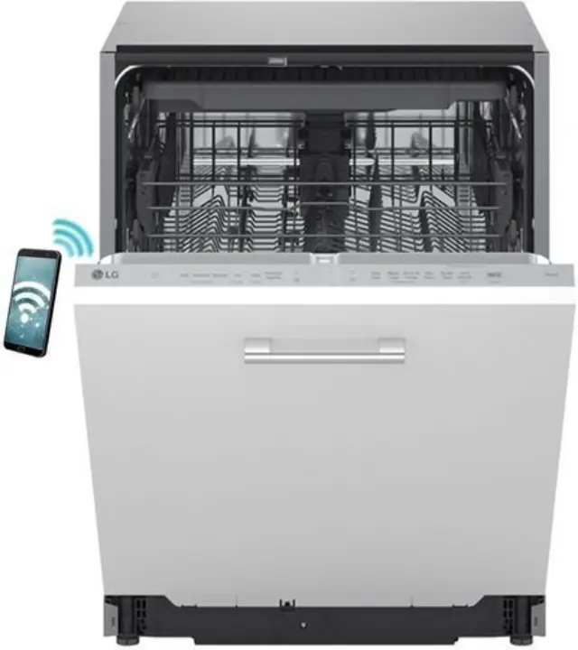 LG DB273TX Εντοιχιζόμενο Πλυντήριο Πιάτων με Wi-Fi για 14 Σερβίτσια Π59.8xY81.5εκ.