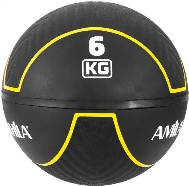 Μπάλα AMILA Medicine Ball HQ Rubber 6Kg (90709)