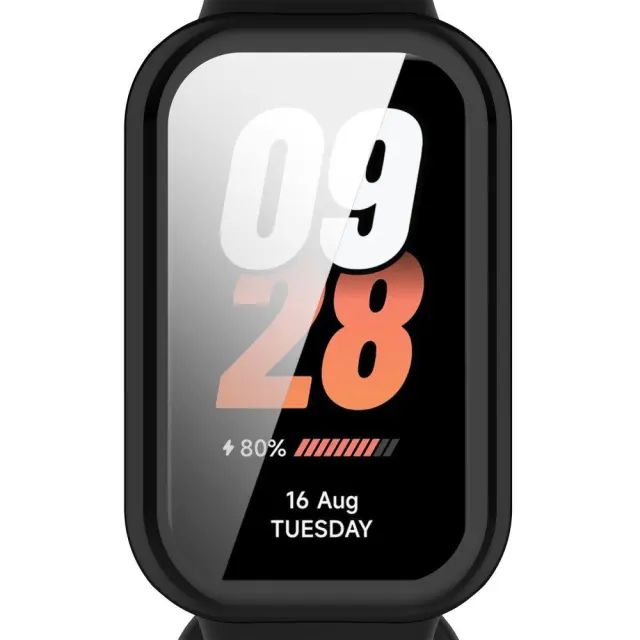360 Προστατευτικό Κάλυμα για Redmi Smart Band 2/8 Active - Black OEM 3