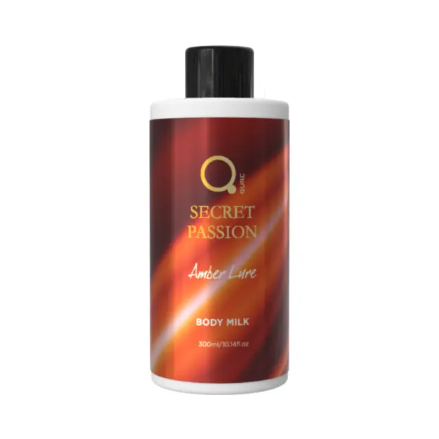 Qure  300ml Secret Passion Amber Lure Body Milk