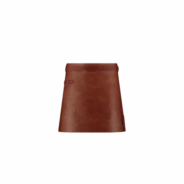 Witloft Leather Waist Down Apron Cognac