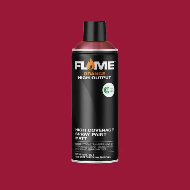 Flame Orange Spray Paint 400ml FO-313 Cherry Dark