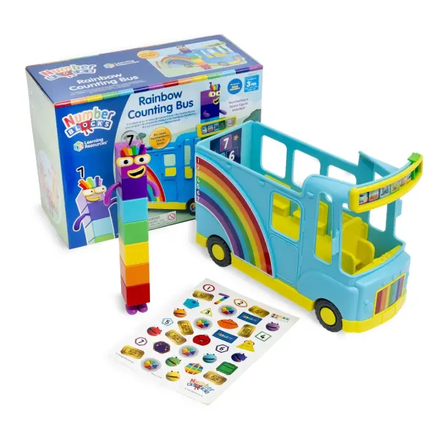 Learning Resources Numberblocks Rainbow Counting Bus (3+ ετών) HM96092-UK