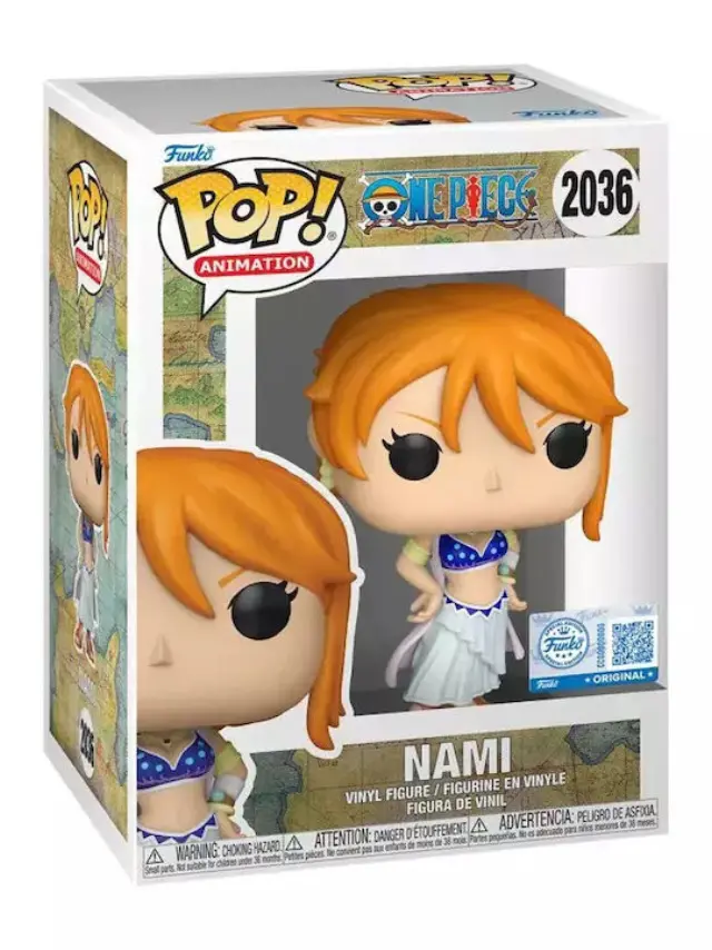 Φιγούρα Funko Pop! Animation: One Piece - Nami (Alabasta) (Special Edition) #2036 Vinyl Figure 3