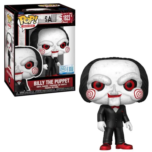 Φιγούρα Funko Pop! Movies: Saw - Billy the Puppet (Special Edition) #1823 Vinyl Figure