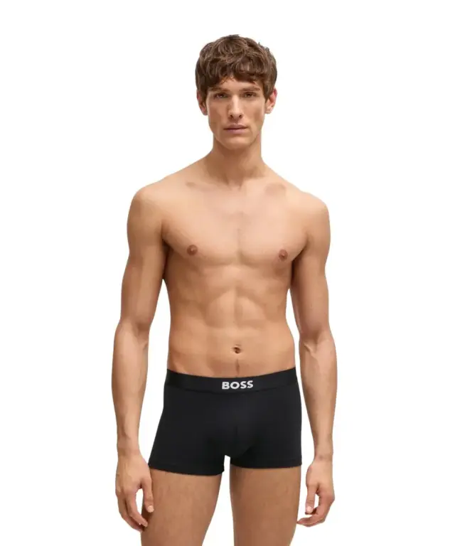 Hugo Boss - Ανδρικά Μποξεράκια Bold Bodywear 3Pack 50544263-001 Μαύρο - S 2