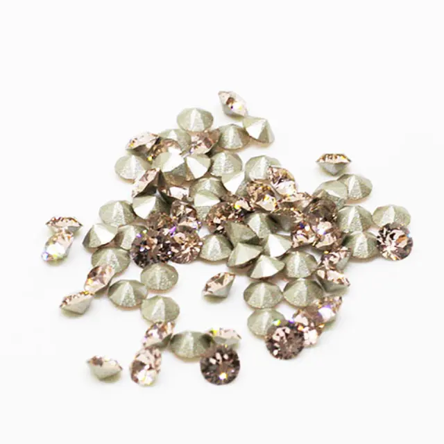 Swarovski 1088 Xirius Chaton Vintage Rose PP24 Ø3.1x1.7mm ~72τεμ