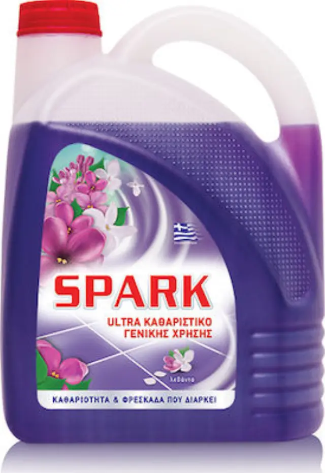 Spark Ultra Επαγγελματικό Καθαριστικό Υγρό Γενικής Χρήσης με άρωμα Λεβάντα 4lt