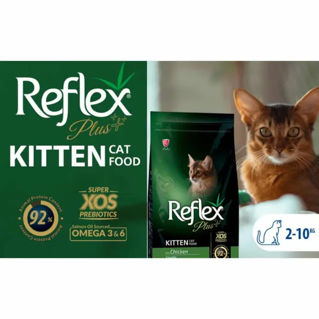 Reflex Plus Kitten Ξηρά Τροφή για Γατάκια με Κοτόπουλο 1.5kg 2